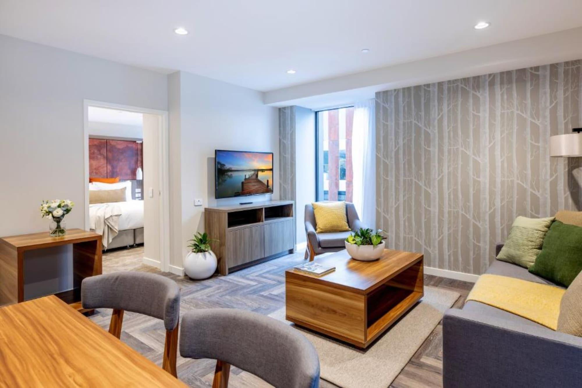 Sudima Christchurch City Εξωτερικό φωτογραφία A living room at the hotel