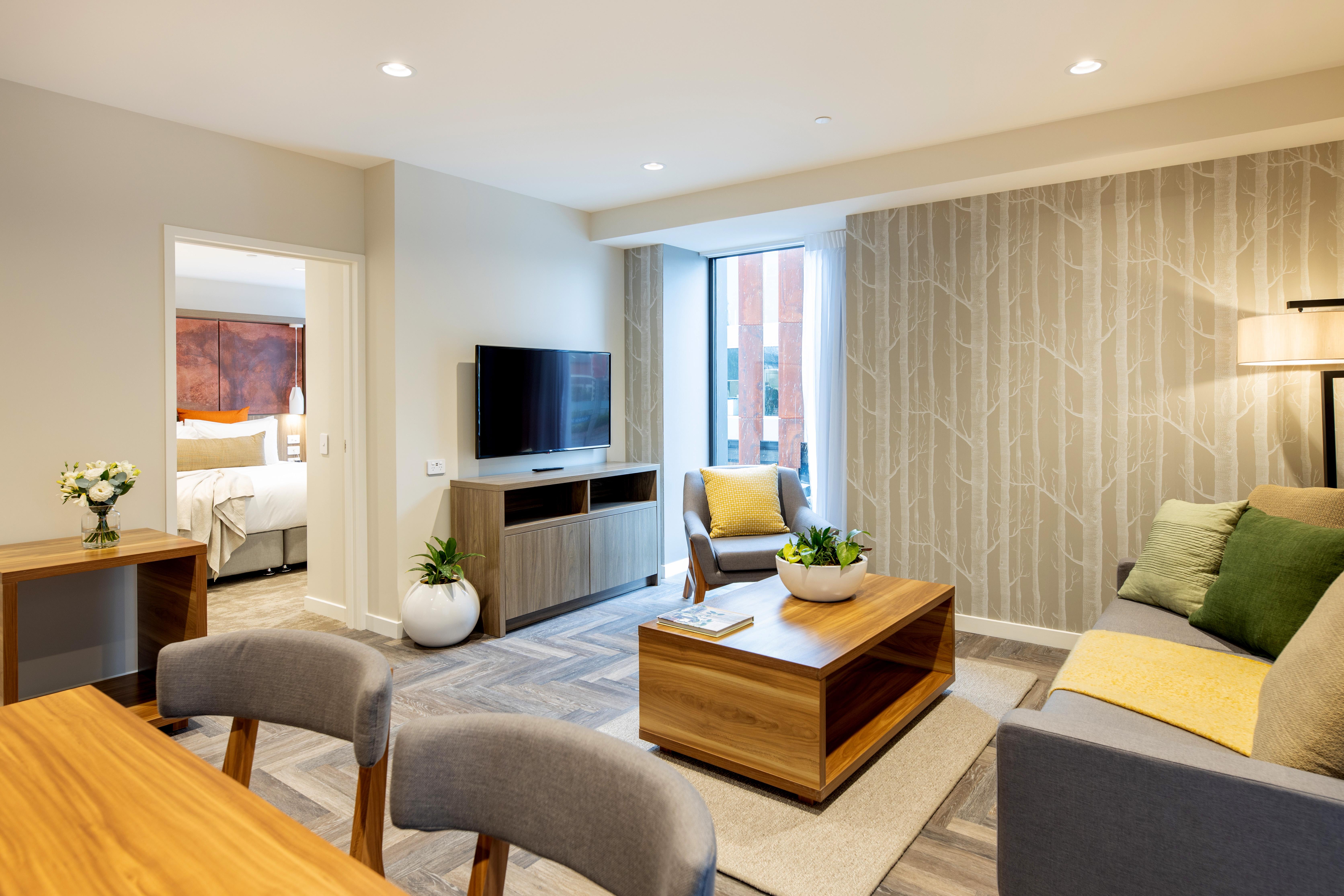 Sudima Christchurch City Εξωτερικό φωτογραφία A living room at the hotel