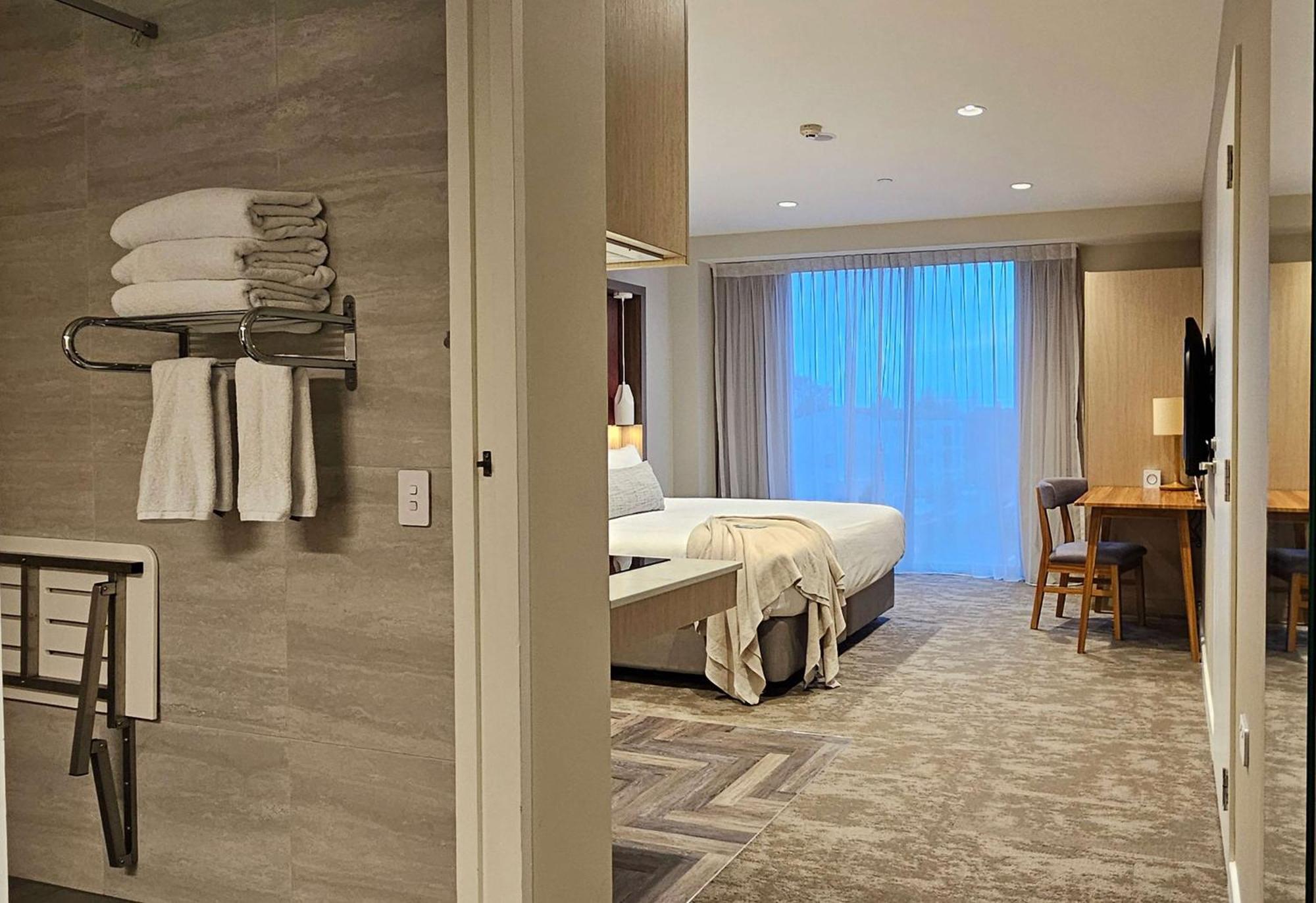 Sudima Christchurch City Εξωτερικό φωτογραφία A guest room at the hotel